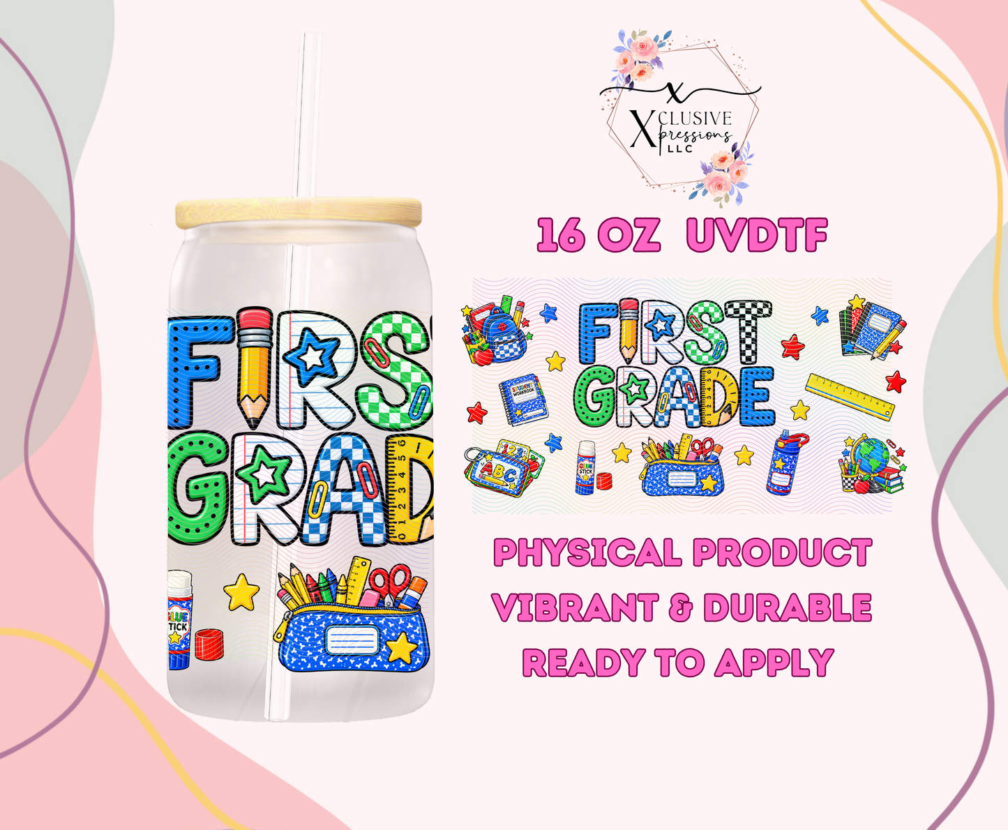 #1259 First Grade, UVDTF P2O