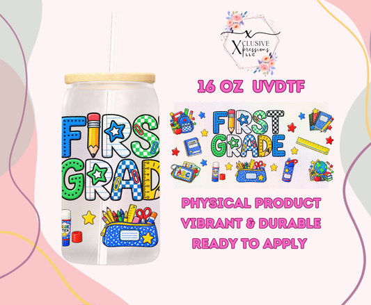 #1259 First Grade, UVDTF P2O