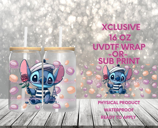 #656 Stich Paris, POD 16 oz UVDTF or Sub