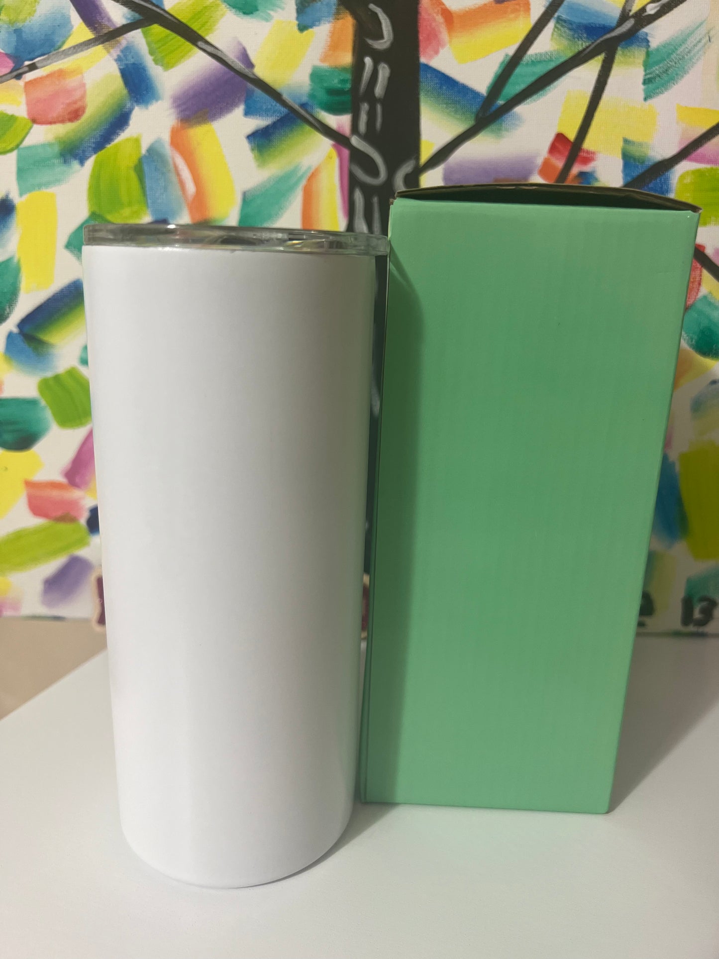 15 oz Tumbler, Glow In the Dark Sublimatable