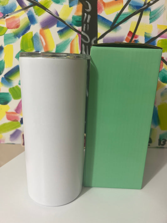 15 oz Tumbler, Glow In the Dark Sublimatable