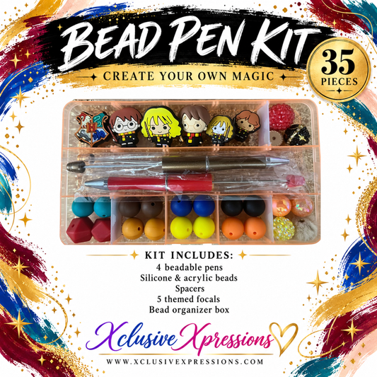 HP Beadable Pen Kit (35 piece Kit + Organizer) Limited Edition