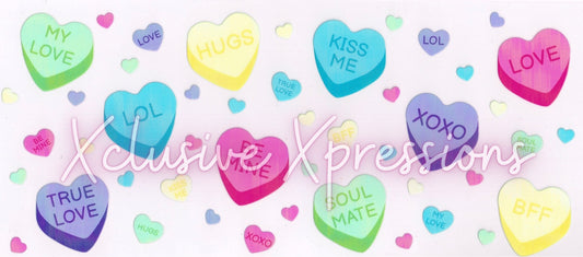 #323C Valentine Candy, 16 oz UVDTF