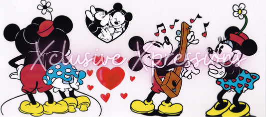#305 Mouse Classic Love, 16 oz UVDTF