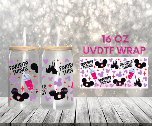 #418 Favorite Things, 16 oz UVDTF