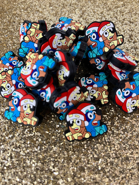 Blue Dog Christmas Focals