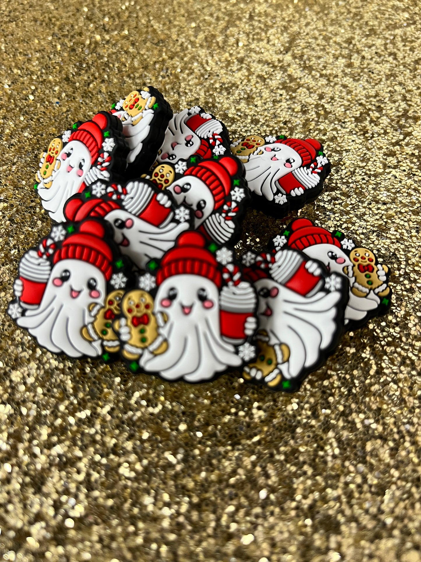 Ghost Christmas Silicone Focals