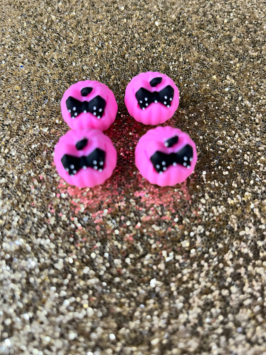 3D Pink Pumpkin Silicone Focals