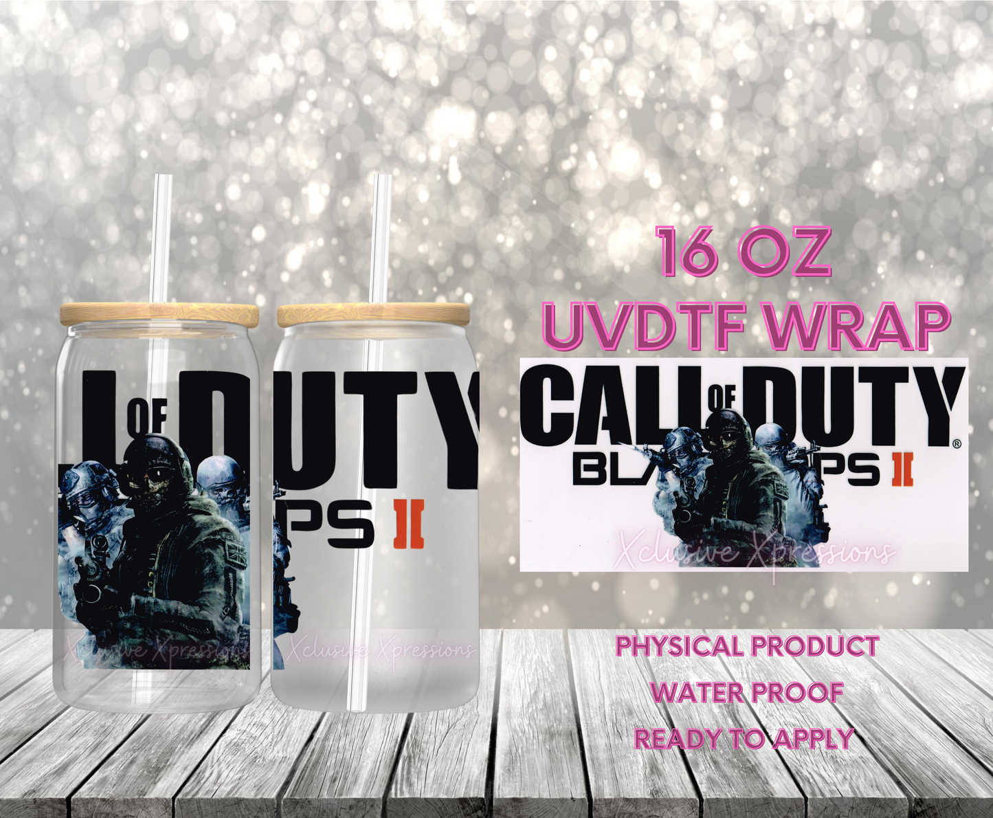#119 COD, 16 oz UVDTF