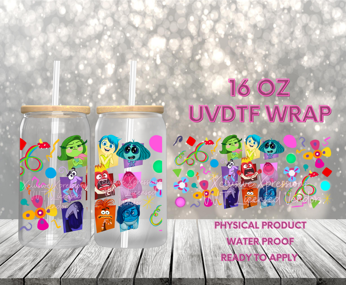 #588 Inside Out,  16 oz UVDTF P2O