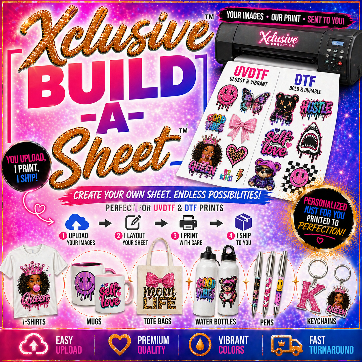 Build-A-Sheet™ – Xclusive Xpressions