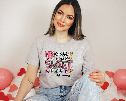 Class Sweethearts, Glitter DTF Screenprint