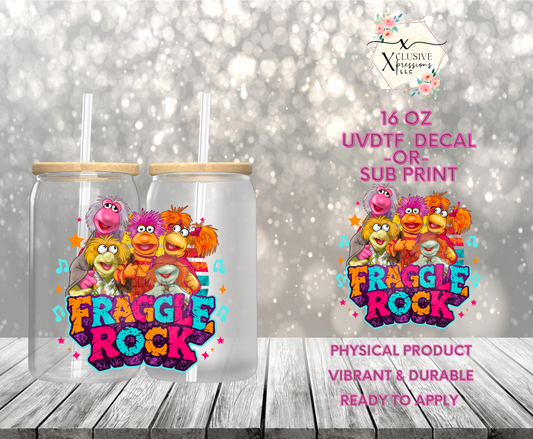 #919 Fraggle Friends, 16 oz Decal POD