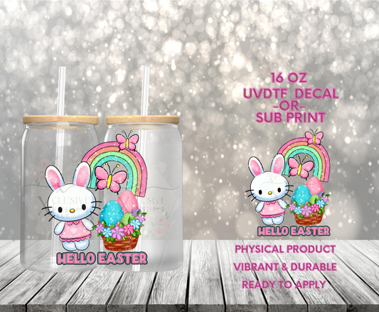 #985 HK Easter, 16 oz POD Decal