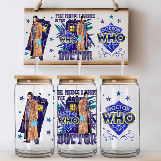 #1049, Who Hero 16 oz UVDTF P2O