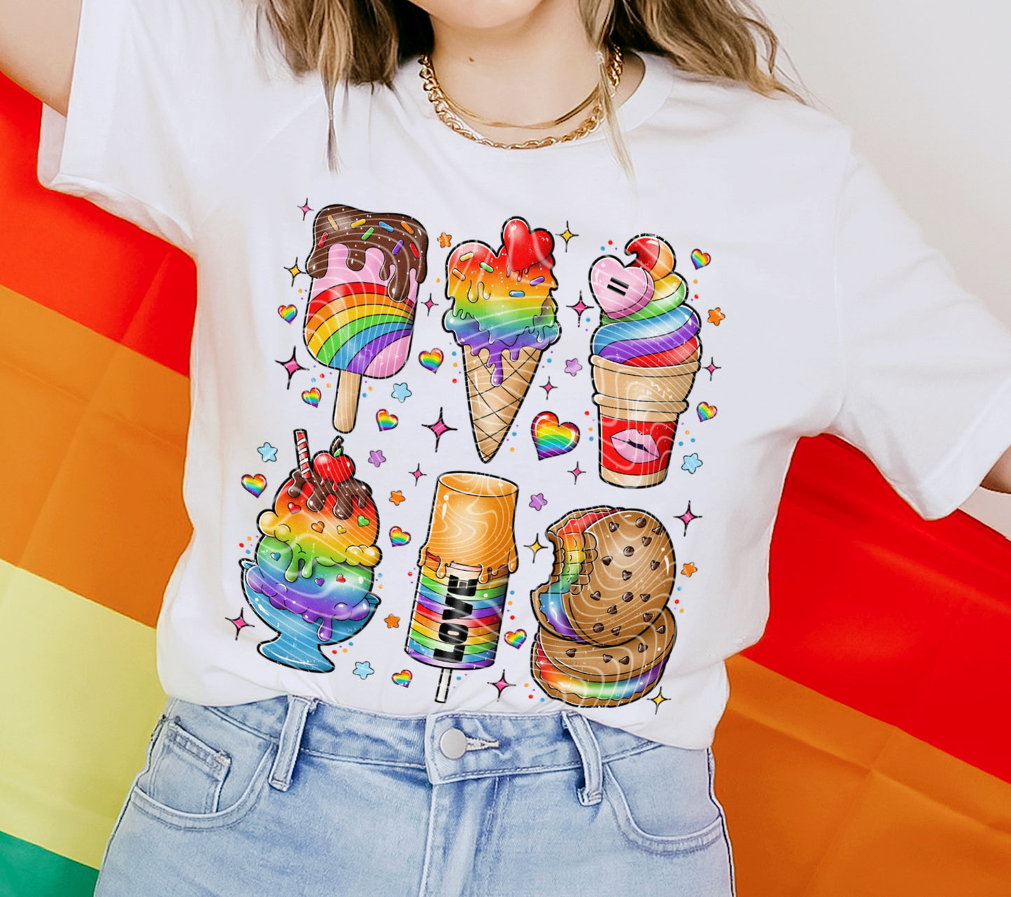 #1143 Rainbow Popsicle Collection, P2O