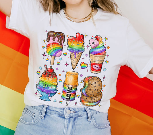 #1143 Rainbow Popsicle Collection, P2O