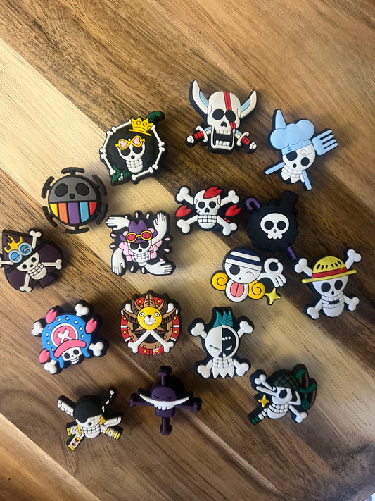 Encantos de esqueleto pirata