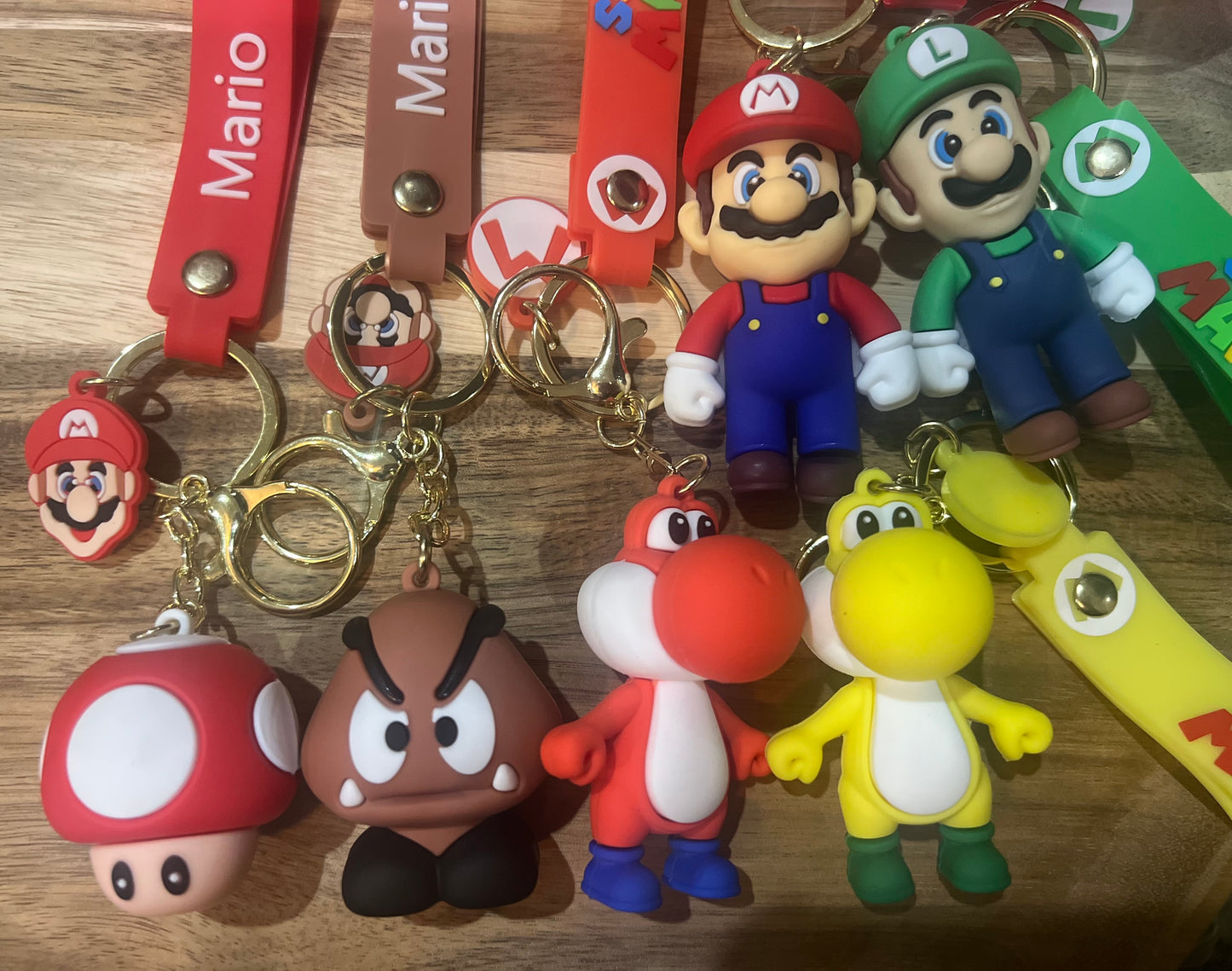 Super Plumber Bros Keychains
