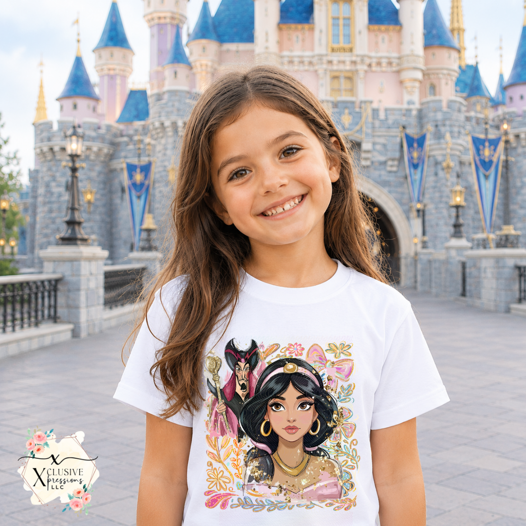 Floral Princess Coquette, Kids DTF P20