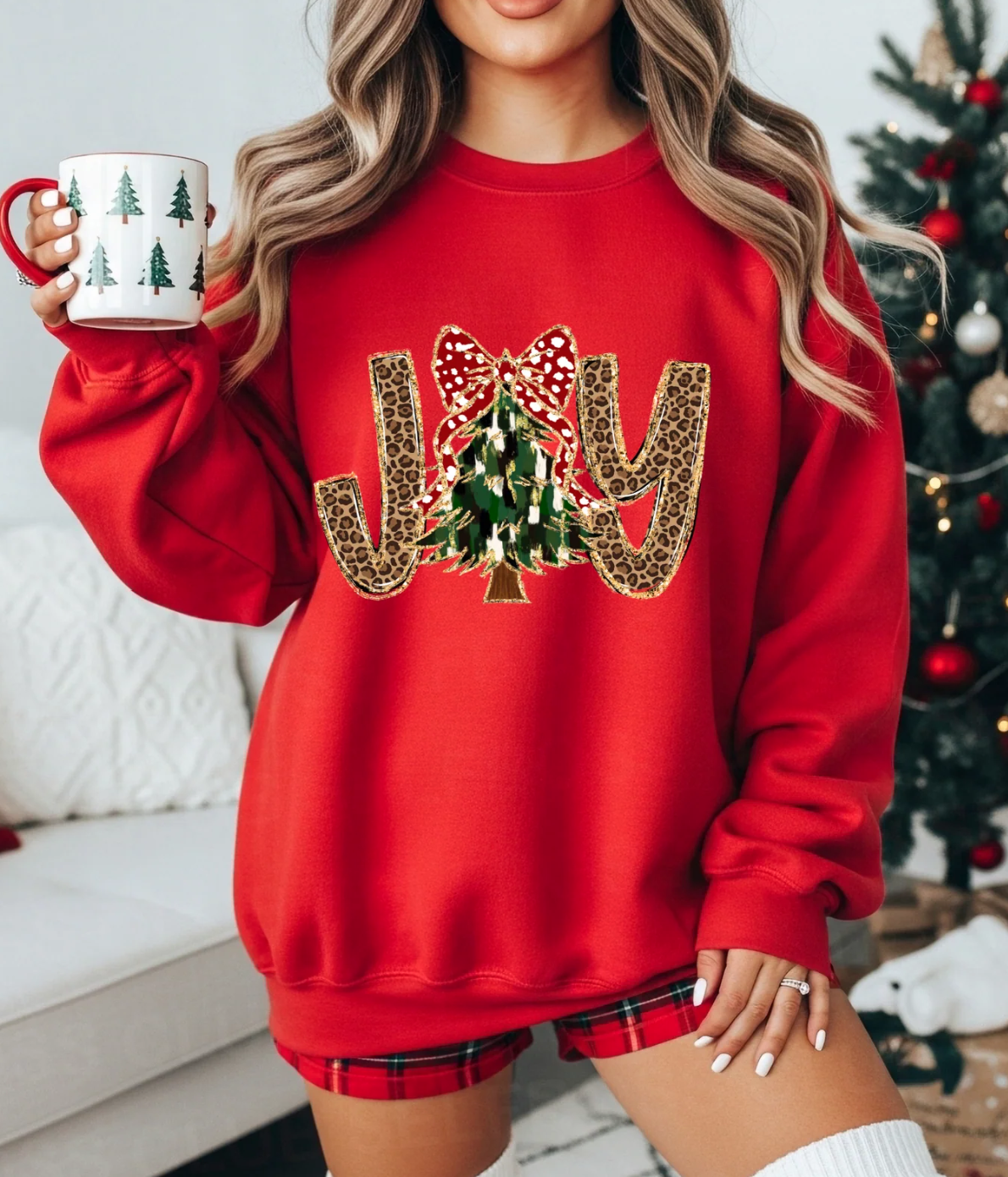 Joy, Glitter Screenprint