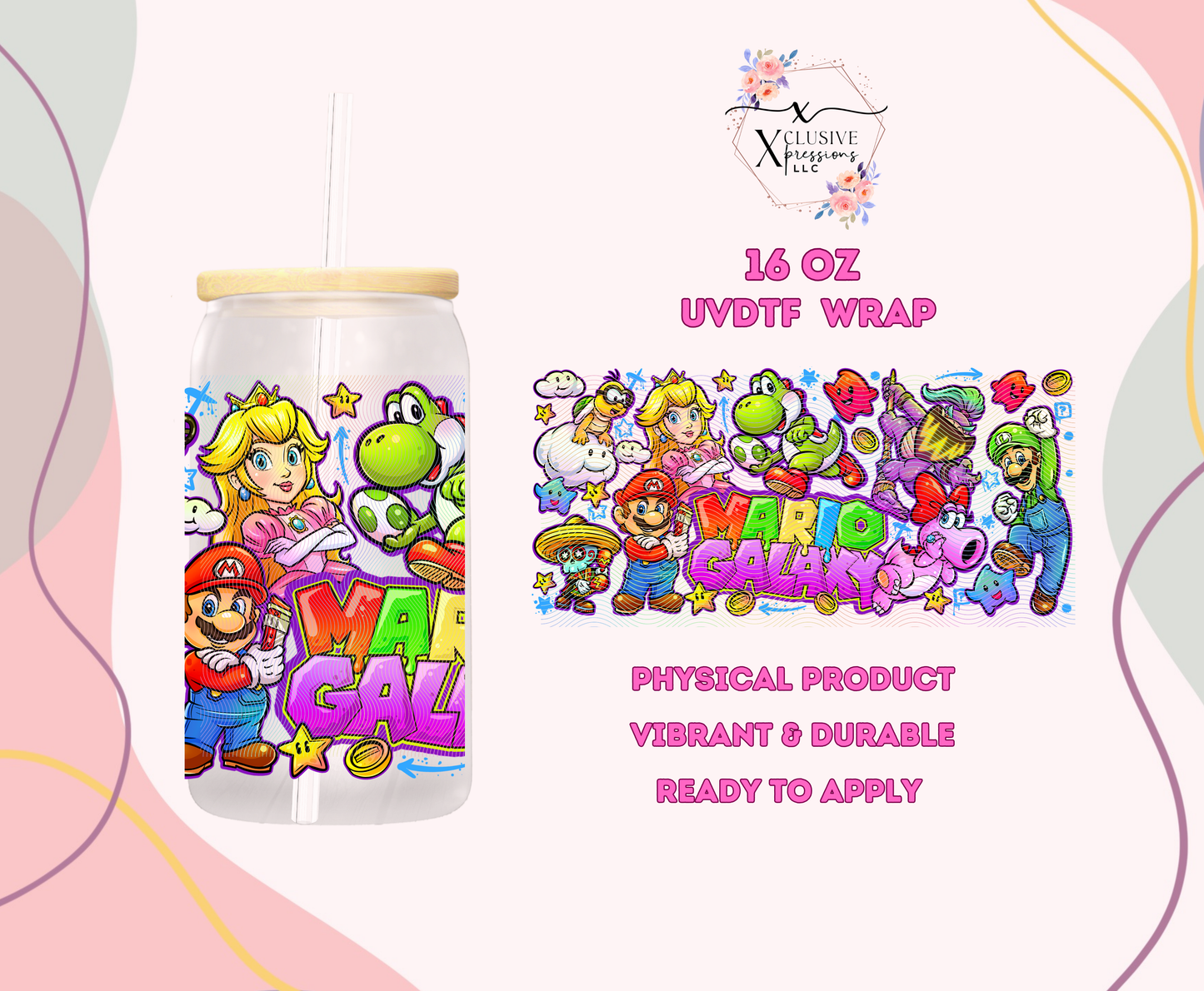 #1219 Super Plumber Galaxy, UVDTF P2O