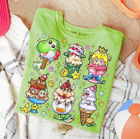 #1152 Super Plumber Bros Ice Cream Collection, P2O