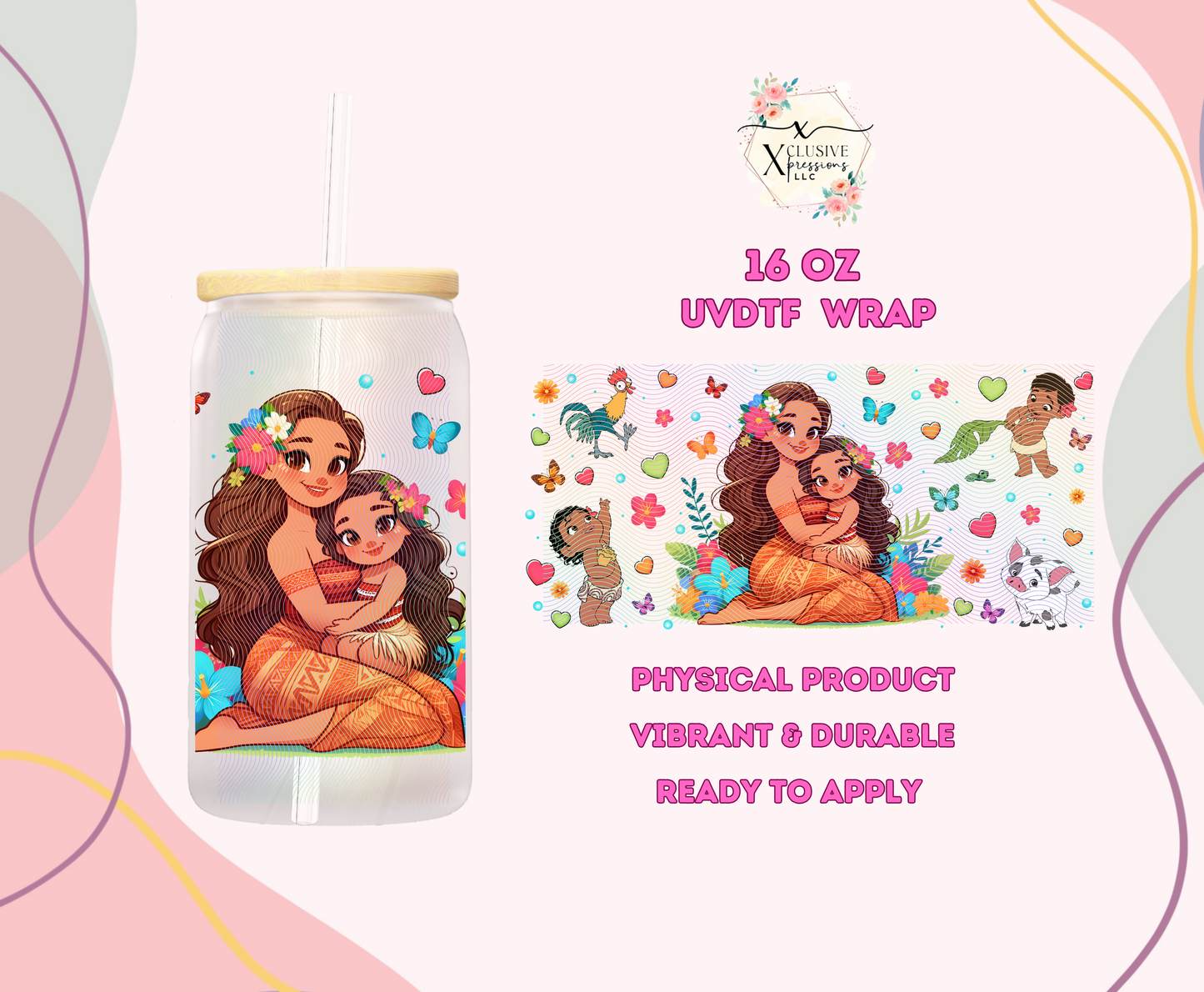 #1075 Moan Princess Mother, 16 oz P2O POD