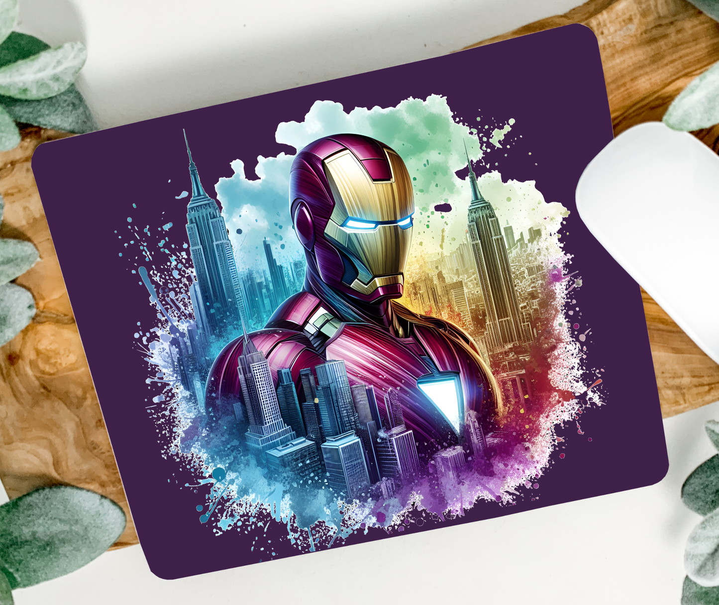 Iron Hero Mouse Pad