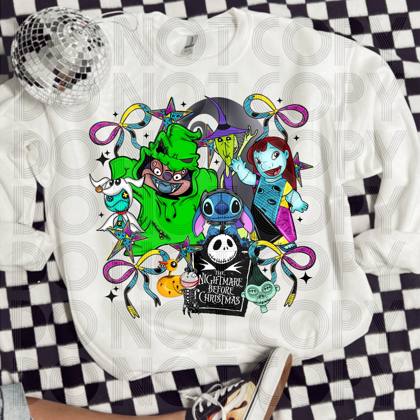 Nightmare Stich, DTF P2O