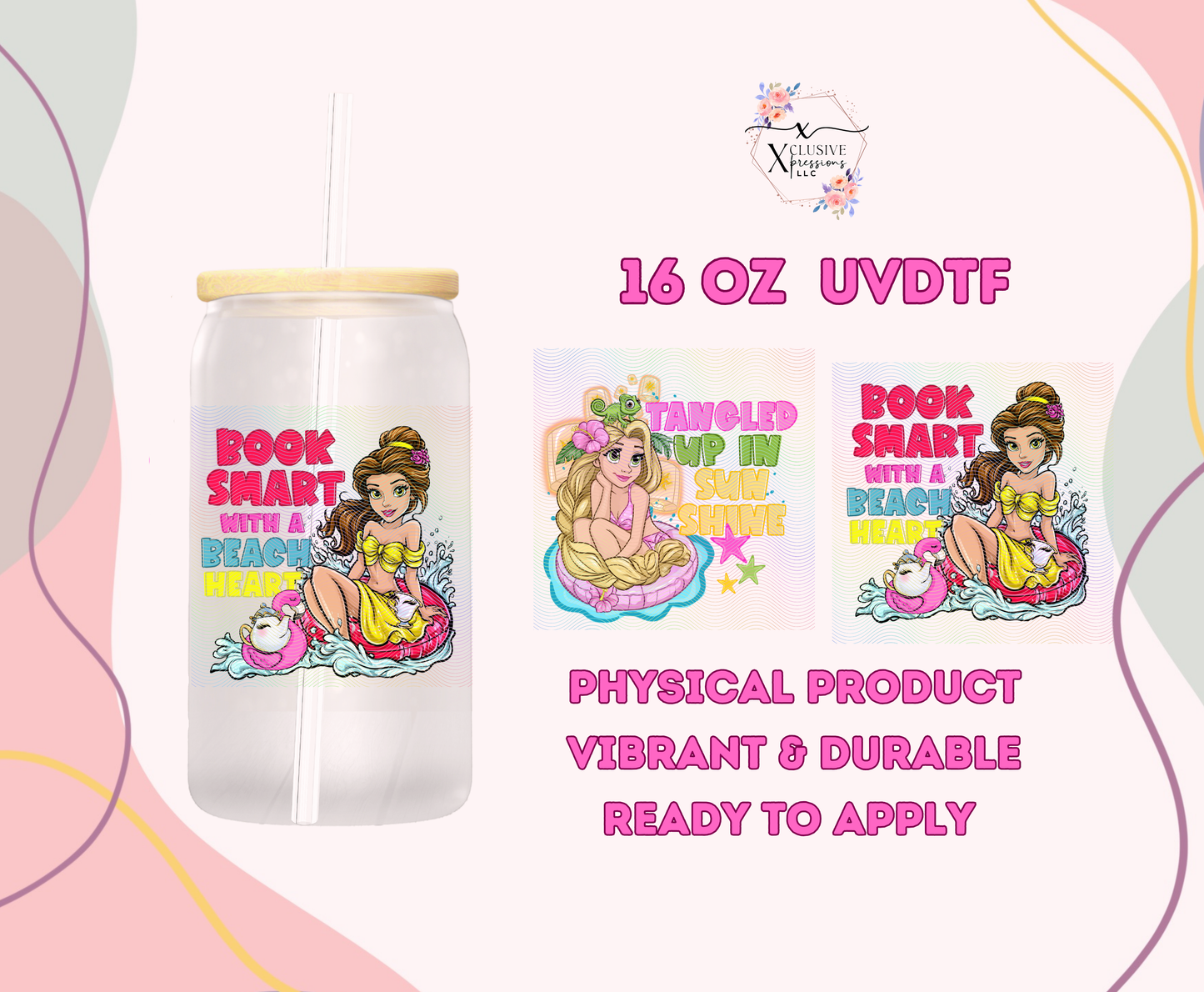 #1236 Princess Summer, UVDTF P2O