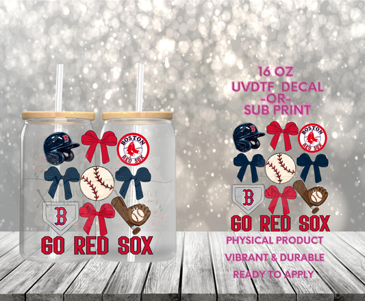 Baseball Teams Decal, 16 oz Decal POD
