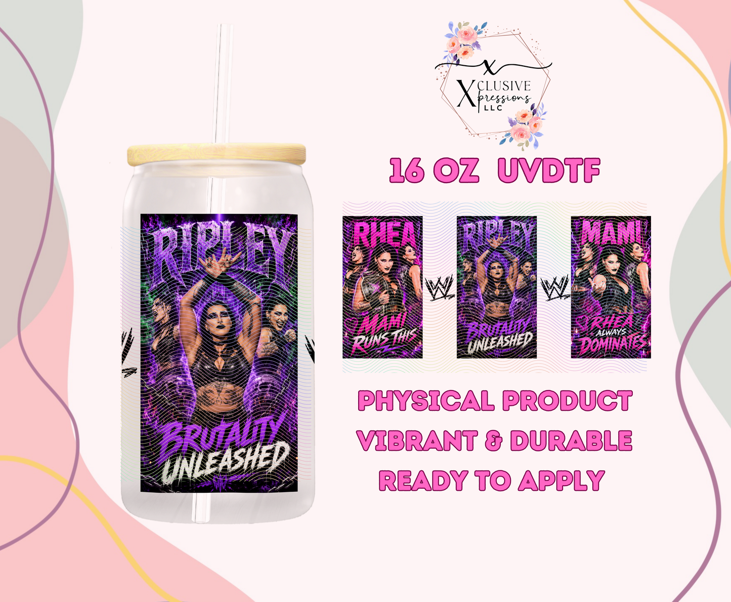 #1261 Ripley 3 Wrestling, UVDTF P2O