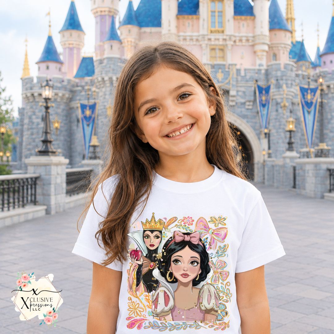 Floral Princess Coquette, Kids DTF P20