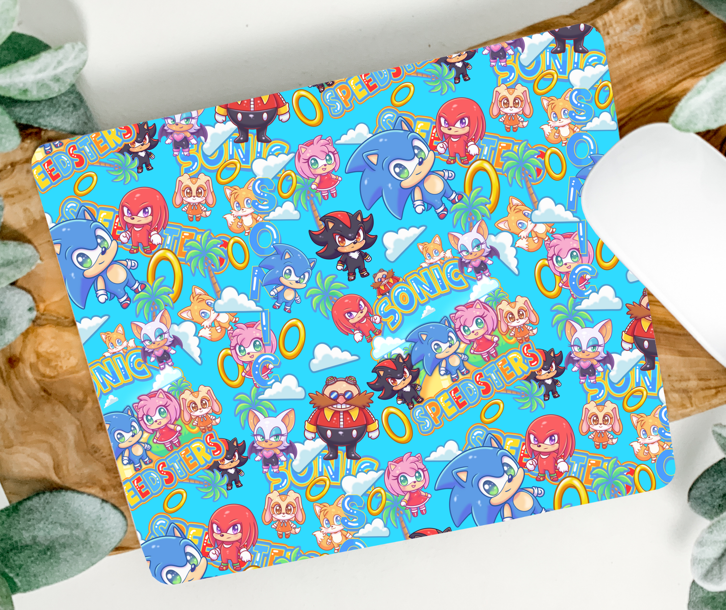 Sonic Fandom Mouse Pad