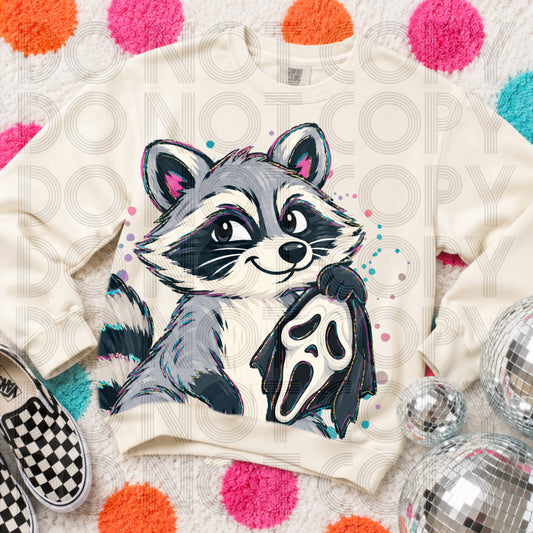 Spooky Racoon, Shirt