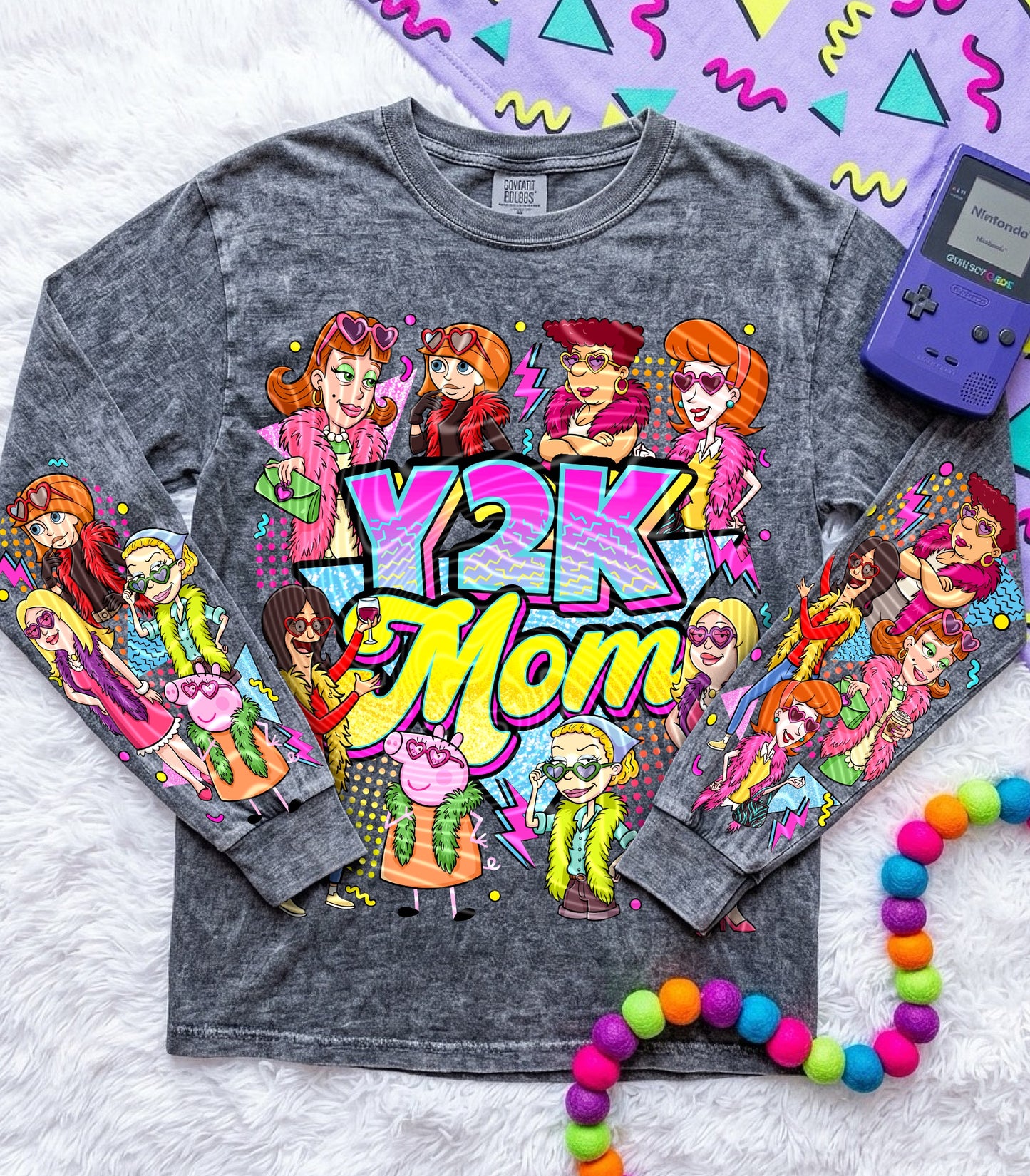 Y2k Mom, DTF P2O
