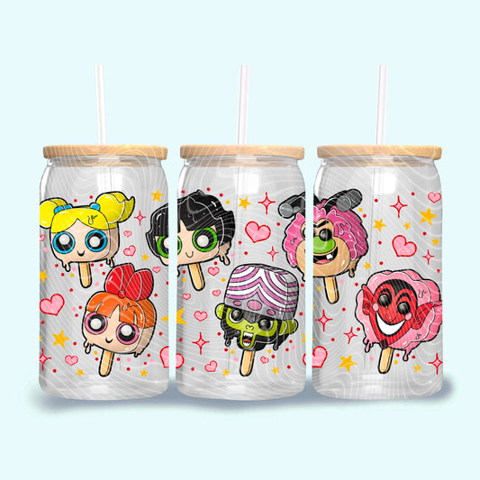 #1146 Power Girls Popsicle Collection, P2O