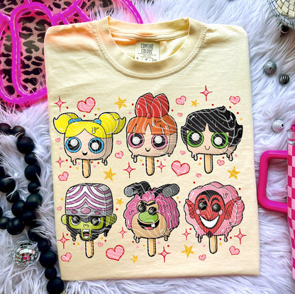 #1146 Power Girls Popsicle Collection, P2O
