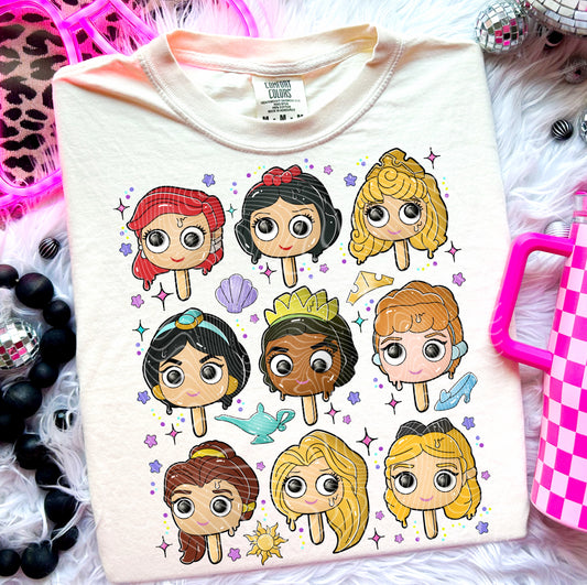 #1147 Princess Popsicle Collection, P2O