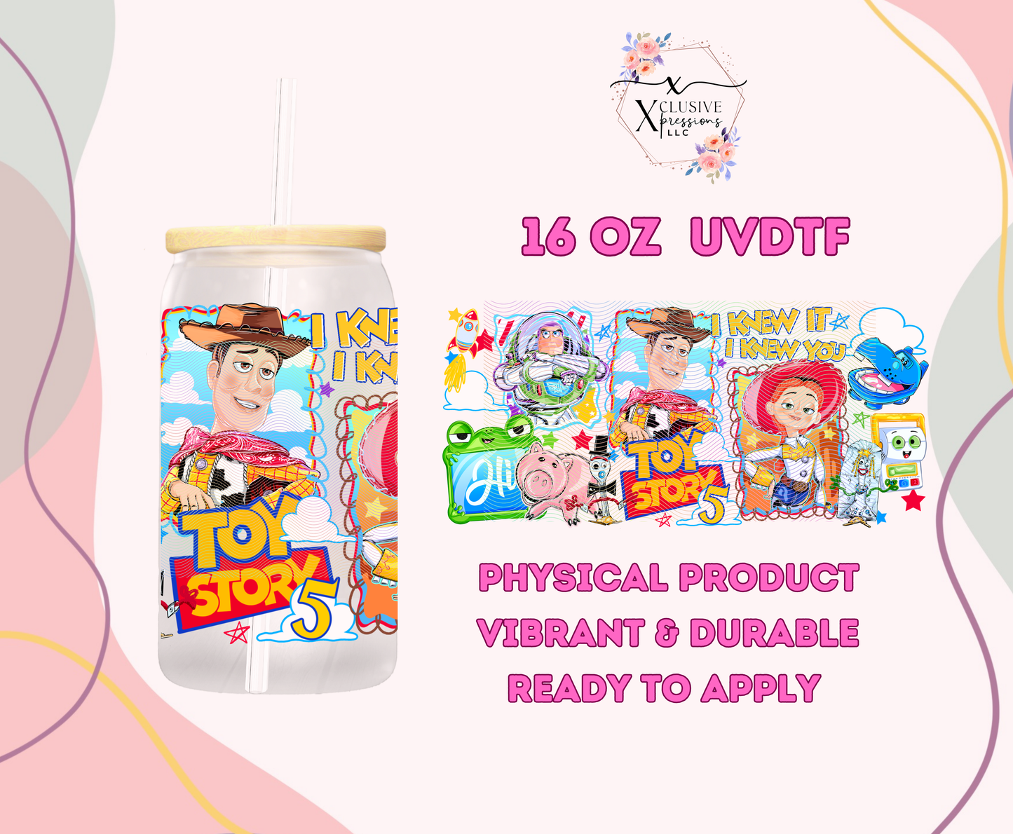 #1244 Toys 5, UVDTF P2O