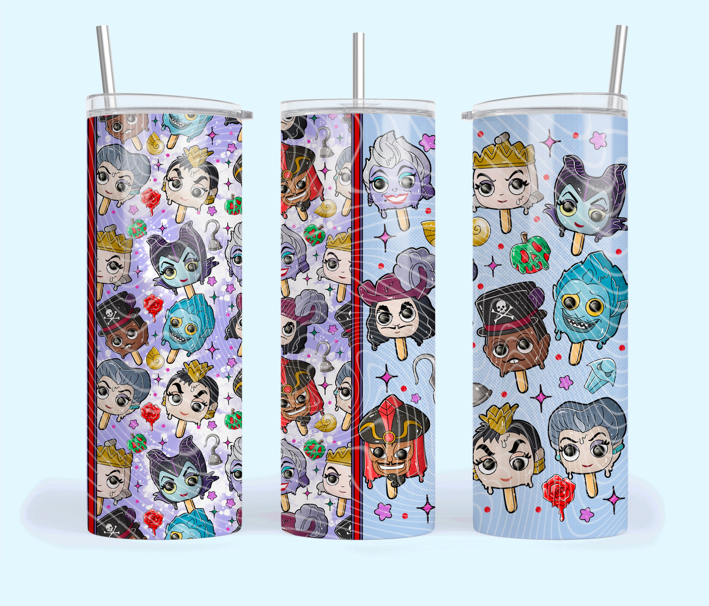#1148 Villians Popsicle Collection, P2O